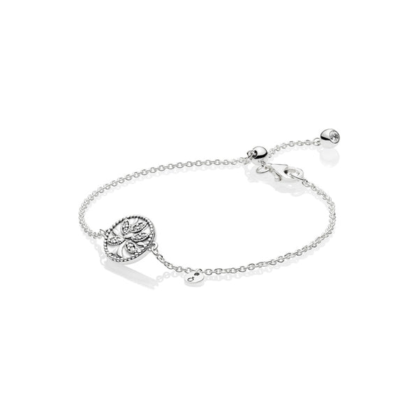 graziella Sparkling Family Tree Slider Bracelet