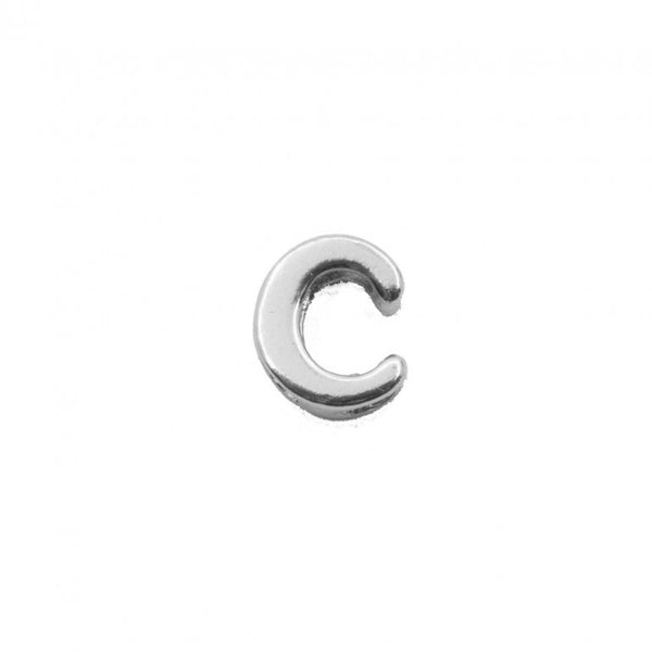 graziella Sterling Silver Alphabet Pendants (C)