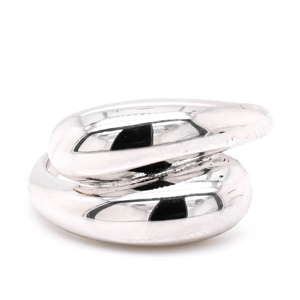 graziella Sterling silver Cross Over ring