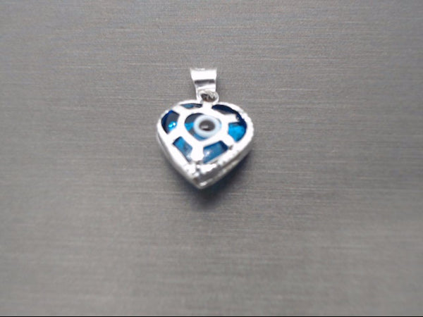 graziella Sterling Silver Eye Pendant