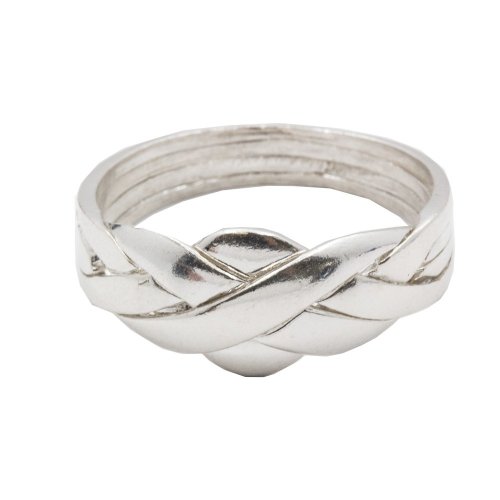 graziella Sterling silver Puzzle Ring