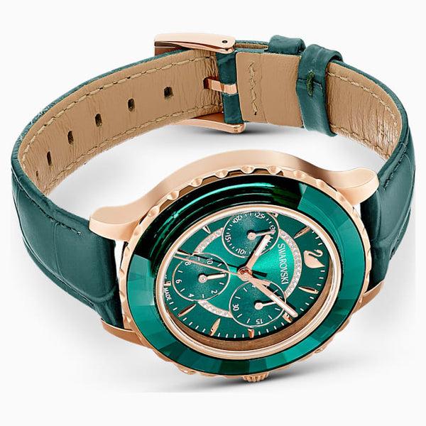 Graziella Swarovski Oceta Lux Chrono 39.5MM Watch