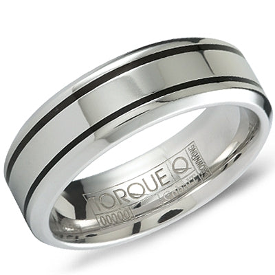graziella Torque Cobalt Wedding Band