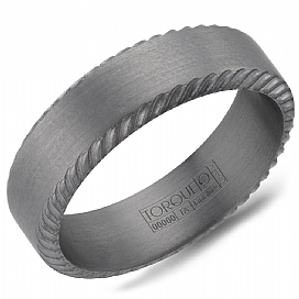 graziella Torque Tantalum Wedding Band