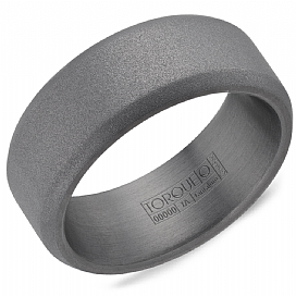 graziella Torque & Tantalum Wedding Band