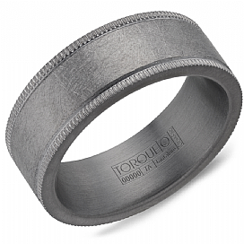 graziella Torque & Tantalum Wedding Band