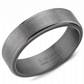 graziella Torque Tantalum Wedding Band