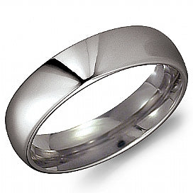 graziella Torque Titanium Wedding Band