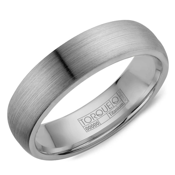 graziella Torque Titatinum Grey Ring