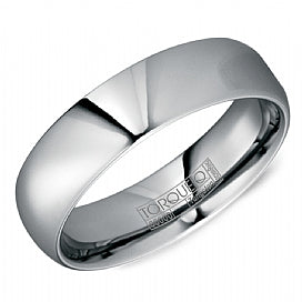 graziella Torque Tungsten Wedding Band