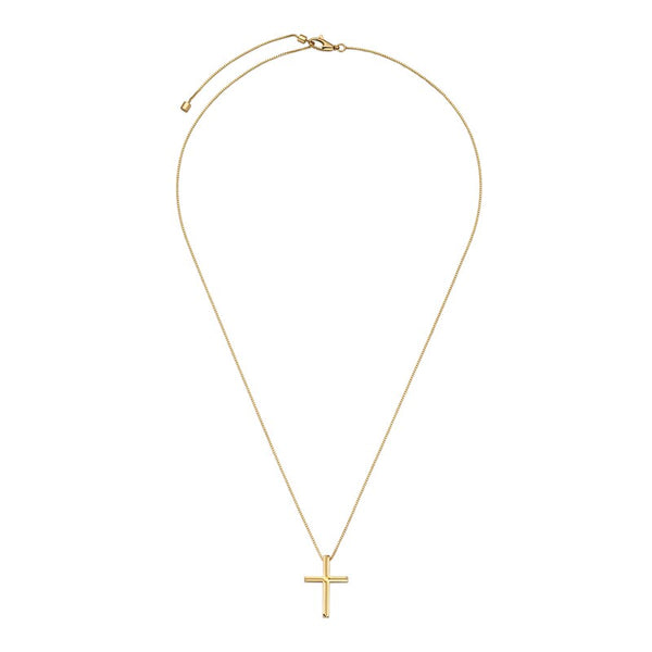 graziella Gucci 18KT Yellow Gold 20" Links To Love Cross Necklace