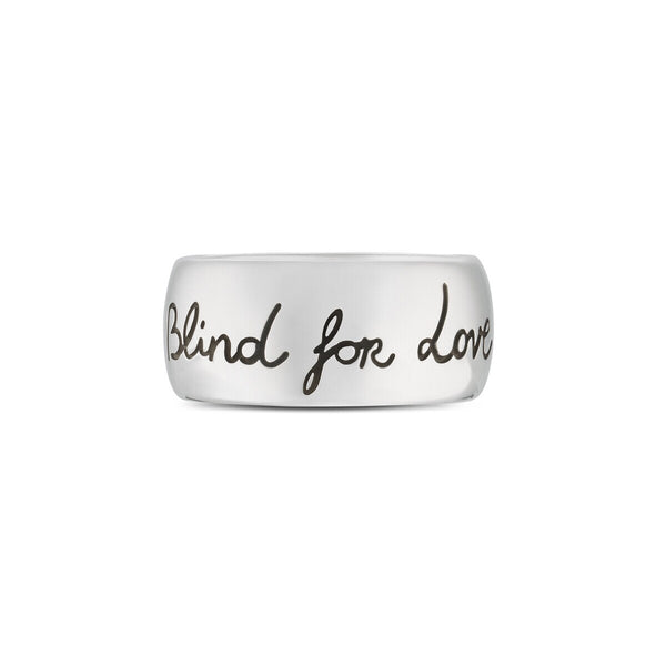 graziella Gucci Sterling Silver Blind For Love Ring