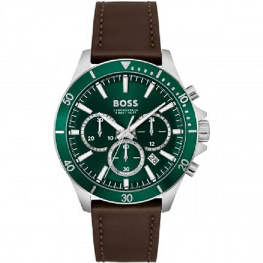 graziella Hugo Boss Troper 44mm Chronograph Watch. 1514098