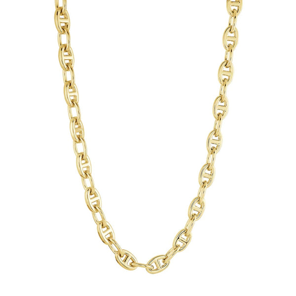 graziella Italgem steel 22" 9MM Ion Plated Stainless Steel Mariner Link Chain