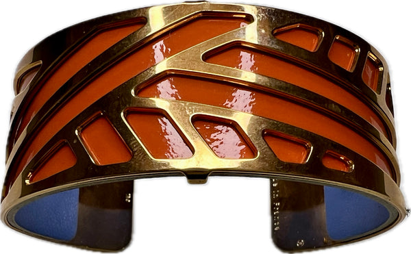 graziella les Georgettes Rubans 25MM Rose-Tone Bracelet graziella les Georgettes Rubans 25MM Rose-Tone Bracelet