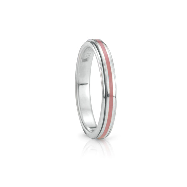 graziella Live Meditation Ring. Sterling Silver. Size 9