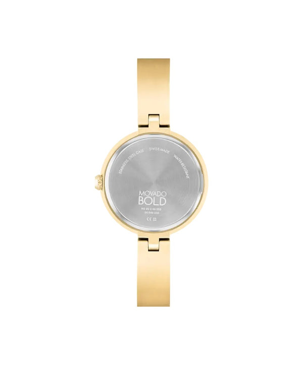 Graziella Movado Bold Bangle 28mm Swiss Quartz Watch. 3601161