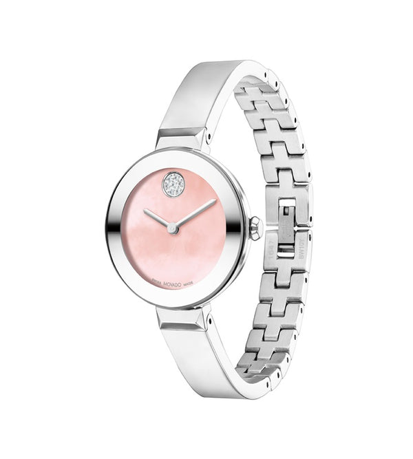 Graziella Movado Bold Bangle 28mm Swiss Quartz Watch. 3601178