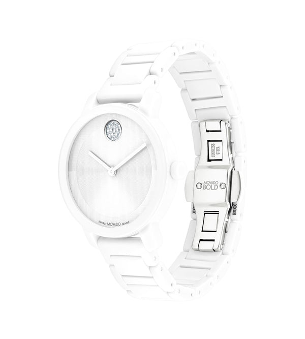 Graziella Movado Bold Evolution 2.0 34mm Swiss Quartz Watch. 3601233