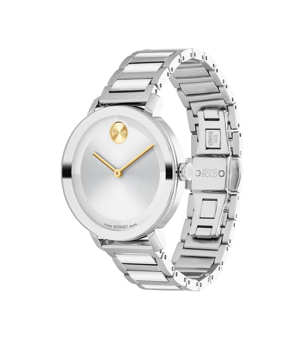 Graziella Movado Bold Evolution 2.0 34mm Swiss Quartz Watch. 3601191