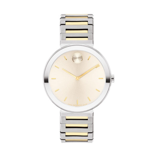 graziella Movado Bold Horizon 34mm Swiss Quartz Watch. 3601091