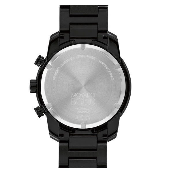 Graziella Movado Bold Versa 44mm Swiss Quartz Chronograph Watch. 3600906