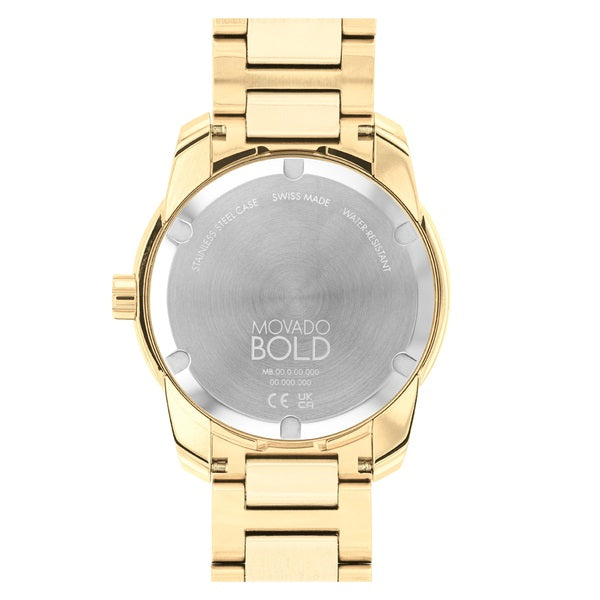 Graziella Movado BOLD Verso 42mm Swiss Quartz Watch. 3600861