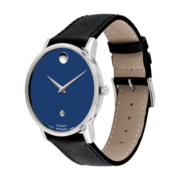 Graziella Movado Museum Classic 40mm Swiss Automatic Watch. 0607565