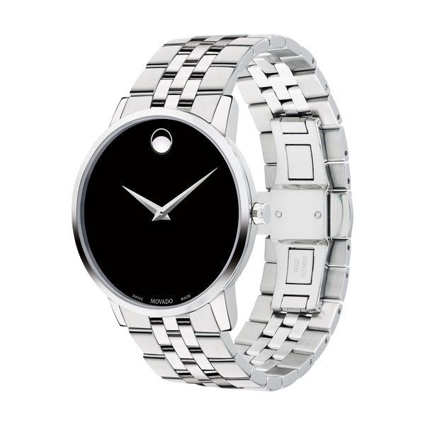 Graziella Movado Museum Classic 40mm Swiss Quartz Watch. 0607199