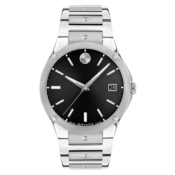 graziella Movado SE 41mm Swiss Quartz Watch. 0607541
