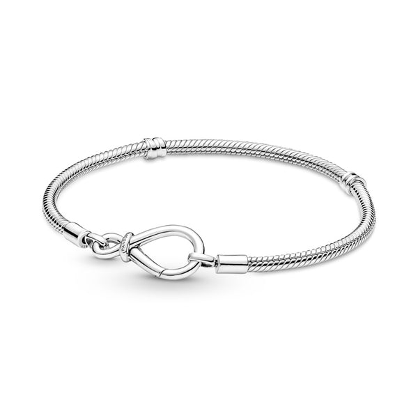 graziella Pandora Moments Infinity Knot Snake Chain Bracelet
