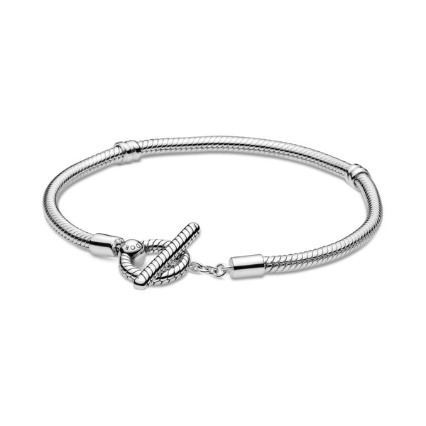 graziella Pandora Moments T-Bar Snake Chain Bracelet