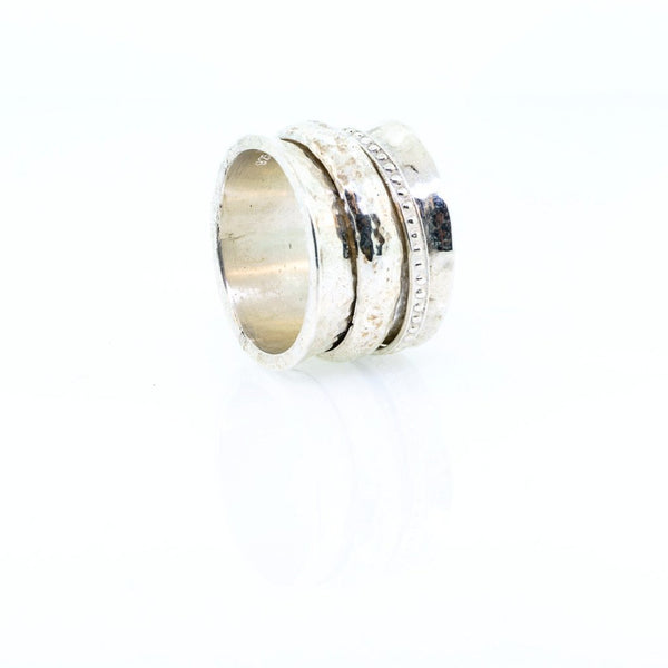 graziella Peace Meditation Ring Sterling Silver Size 9