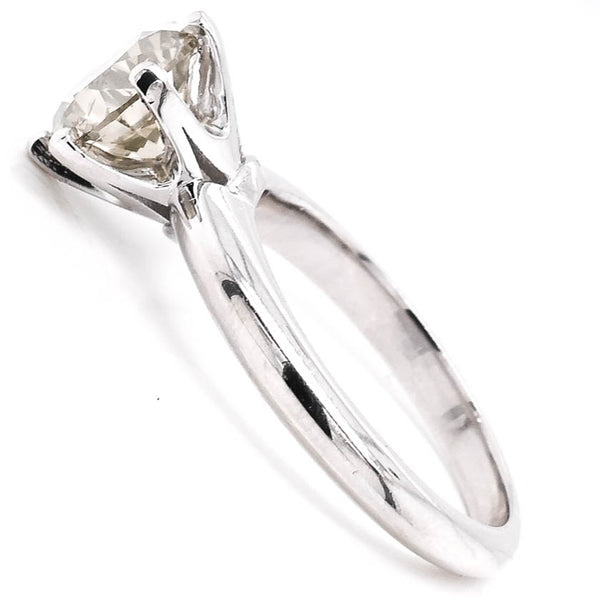 Graziella Platinum 2.00CT I1 S-T Colour Round Brilliant Diamond Soliatire Engagement Ring