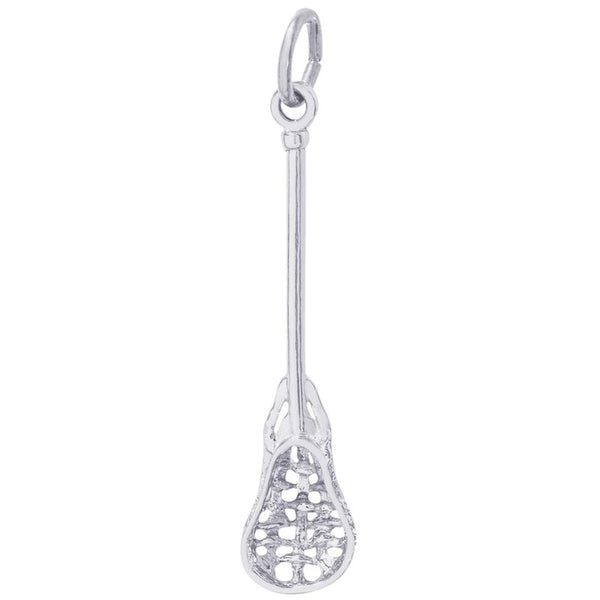 graziella Rembrandt Charms Sterling Silver Lacrosse Charm