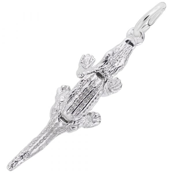 graziella Rembrandt Sterling Silver Alligator Charm