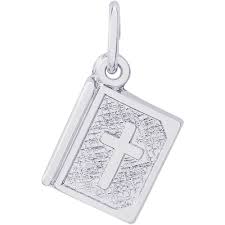 graziella Rembrandt Sterling Silver Bible/Cross Charm