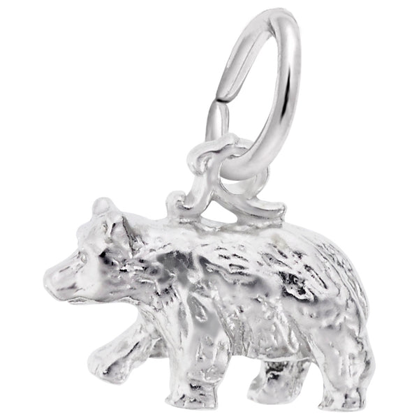 graziella Rembrandt Sterling Silver Black Bear Charm