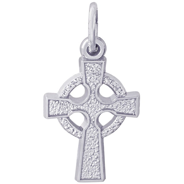 graziella Rembrandt Sterling Silver Celtic Cross Charm