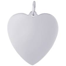graziella Rembrandt Sterling Silver Classic Heart Charm