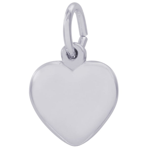 graziella Rembrandt Sterling Silver Heart Puff Charm