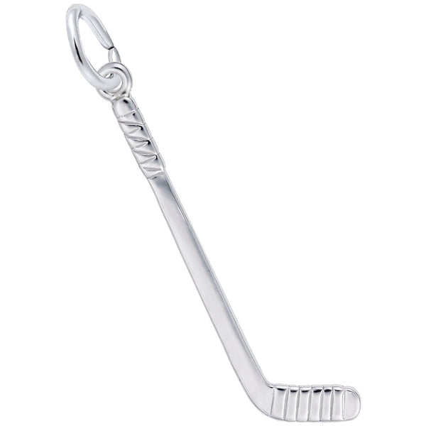 graziella Rembrandt Sterling Silver Hockey Stick Charm
