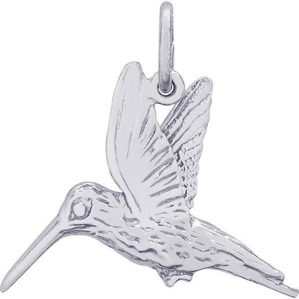 graziella Rembrandt Sterling Silver Hummingbird Charm