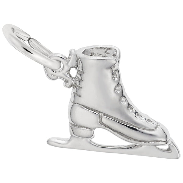 graziella Rembrandt Sterling Silver Ice Skater Charm