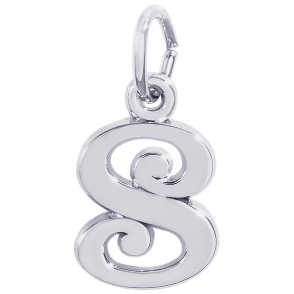 graziella Rembrandt Sterling Silver Initial 'S' Charm