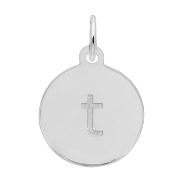 graziella Rembrandt Sterling Silver Letter T Initial Charm
