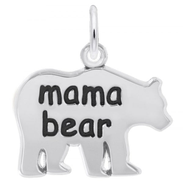 graziella Rembrandt Sterling silver 'Mama Bear" Charm