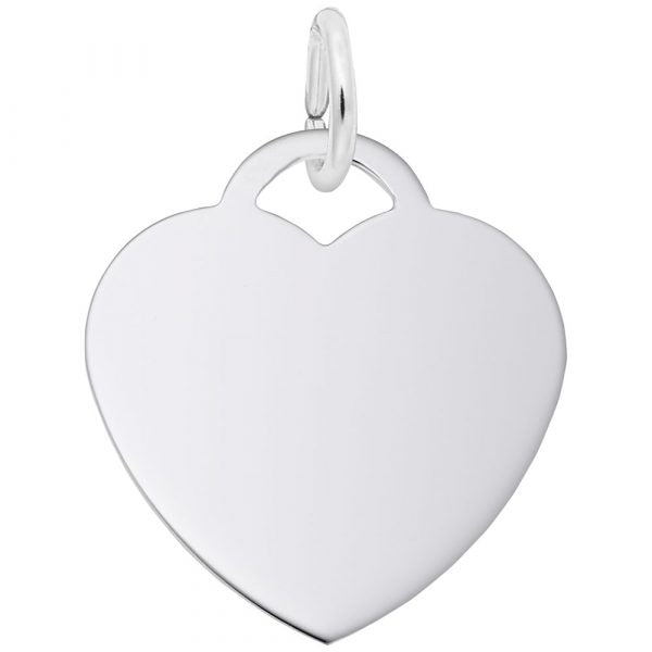graziella Rembrandt sterling silver Medium Heart Charm