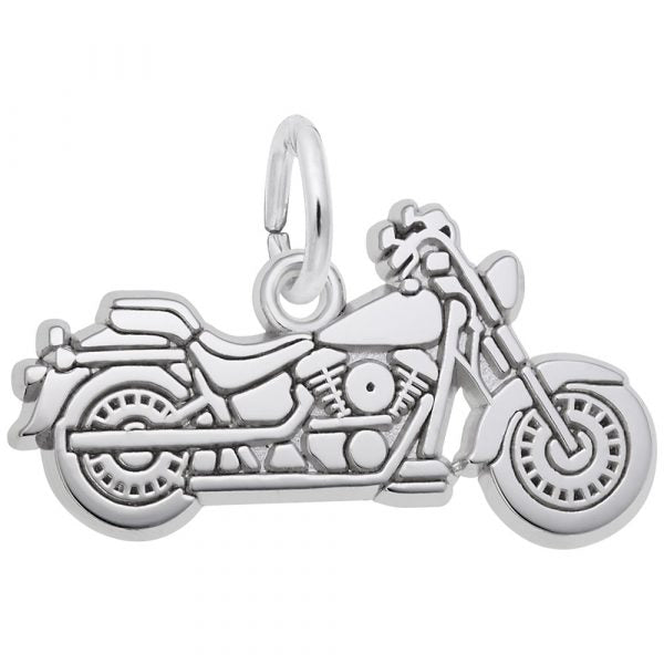 graziella Rembrandt Sterling Silver Motorbike Charm