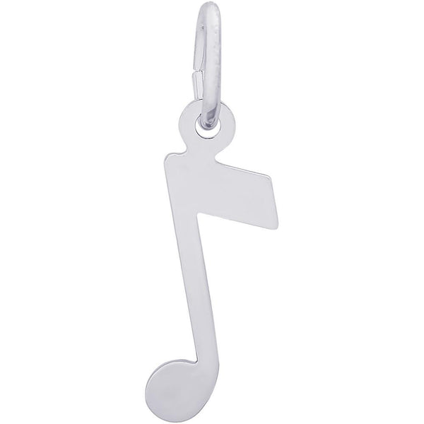 graziella Rembrandt Sterling Silver Music Note Charm
